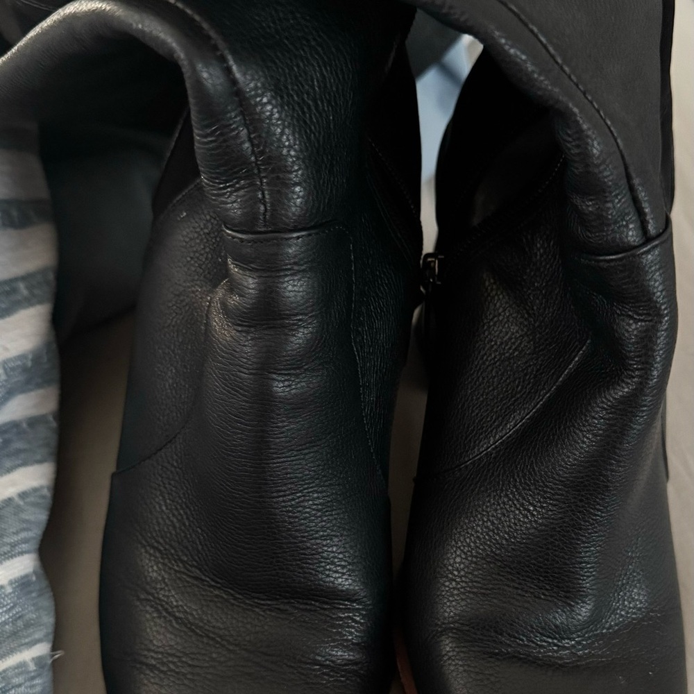 I wore these boots twice I love them. Unbeatable steal. Very Comfortable